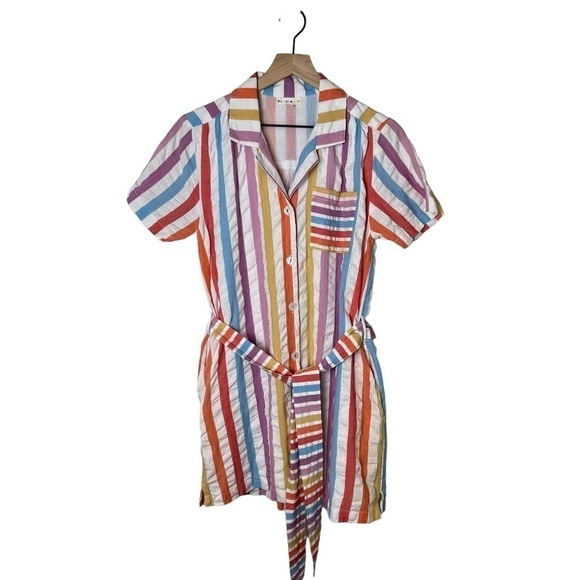 Roller Rabbit Eddie Striped Shirt Dress - Picture 1 of 6